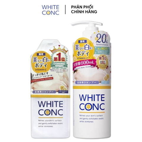 Sữa Tắm Trắng Da White Conc Hương Cam
