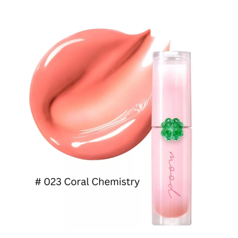 Son Kem Bóng Peripera Ink Mood Glowy Tint 4g (Version Get Lucky) - 23 Coral Chemistry