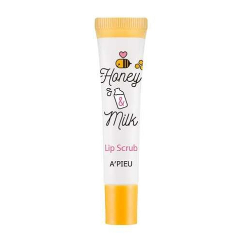 Tẩy Tế Bào Chết Môi A'Pieu Honey & Milk Lip Scrub (Lô C18X05) (HSD 17/03/2027)