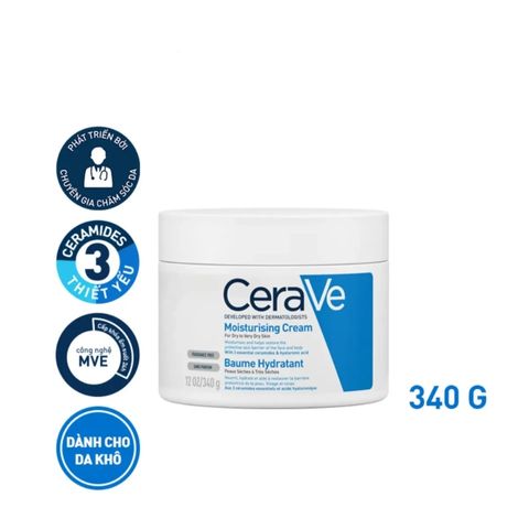 Kem Dưỡng Ẩm Dành Cho Da Khô Cerave Moisturising (Nhập Khẩu)