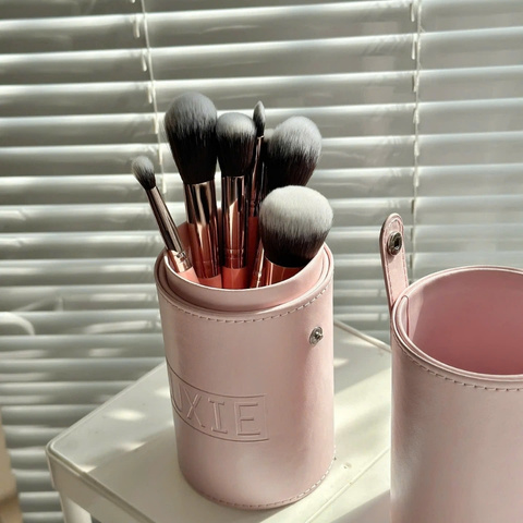 Set Cọ Trang Điểm LUXIE Rose Gold Collection (7 Cây)
