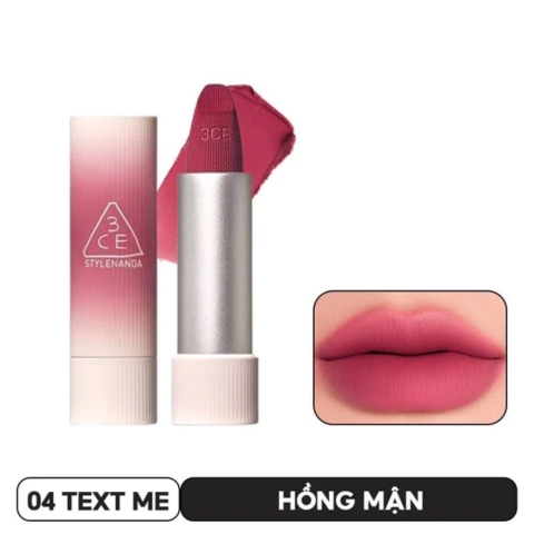 Son Thỏi Lì 3CE Cashmere Hug Lipstick 3.5g