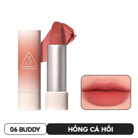 Son Thỏi Lì 3CE Cashmere Hug Lipstick 3.5g