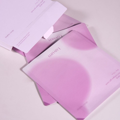 Mặt Nạ Thạch Collagen Giúp Trẻ Hoá Da Luvum Slow Aging Phyto Collagen Gel Mask 38g (Hồng)