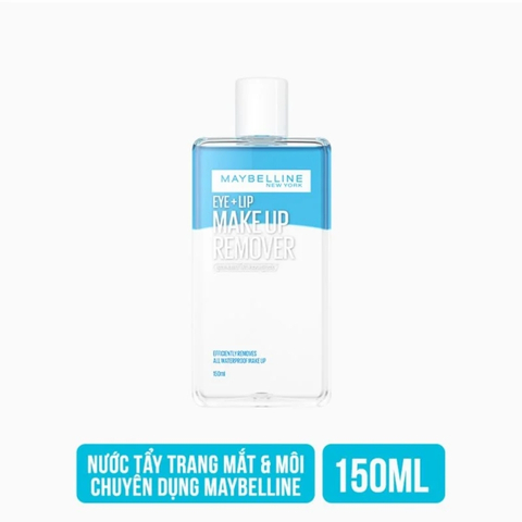 Nước Tẩy Trang Mắt Môi Maybelline New York Eye & Lip Make Up Remover (Mẫu Mới)