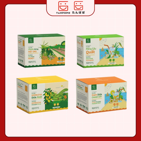 Trà Viên Trái Cây Sấy Thăng Hoa Châu Nhiên (17gr x 7 gói)