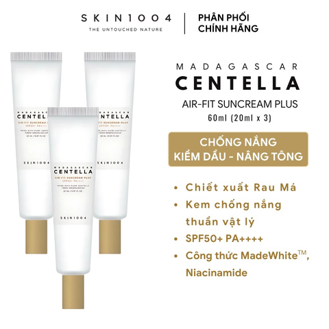 Kem Chống Nắng Skin1004 Cho Da Nhạy Cảm Madagascar Centella Air-Fit