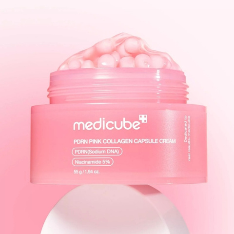 Kem Dưỡng Medicube PDRN Pink Collagen Capsule Cream 55g