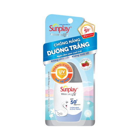 Sữa chống nắng dưỡng trắng da Sunplay Whitening UV SPF50 30g