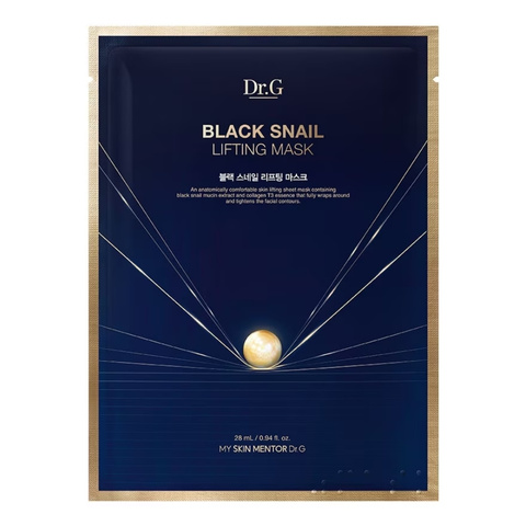 Mặt Nạ Giấy Dr.G Black Snail Lifting Mask 28ml