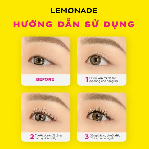Tẩy Trang Mi Lemonade Soaring Mascara Remover