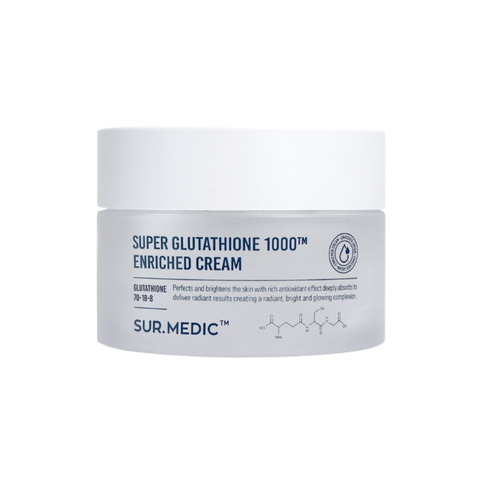 kem dưỡng trắng glutathione Kem Dưỡng Trắng Da Sur.Medic Super Glutathione 1000TM Enriched Cream 50ml kem dưỡng trắng glutathione Kem Dưỡng Trắng Da Sur.Medic Super Glutathione 1000TM Enriched Cream 50ml