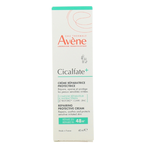 Kem Phục Hồi Da Liền Sẹo Avene Cicalfate Cream (Nhập Khẩu) (Mẫu Mới) - 40ml