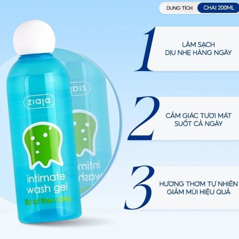 Dung Dịch Vệ Sinh Phụ Nữ Ziaja Intimate Wash Gel 200ml