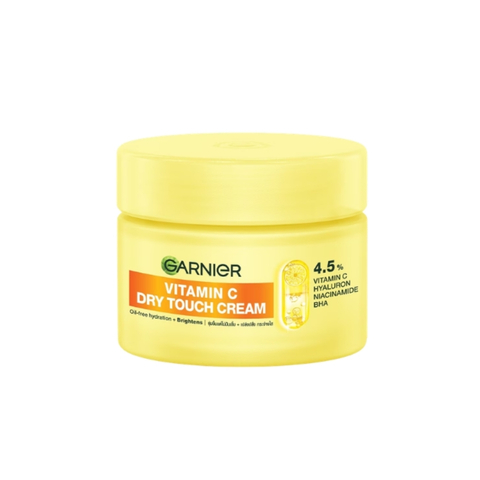 Kem Dưỡng Sáng Da & Mờ Thâm Garnier Vitamin C Dry Touch Cream 30ml (Vàng)