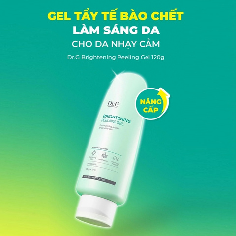 Tẩy Tế Bào Chết Dạng Gel Làm Sáng Da DR.G Brightening Peeling Gel 120g (Nhập Khẩu)