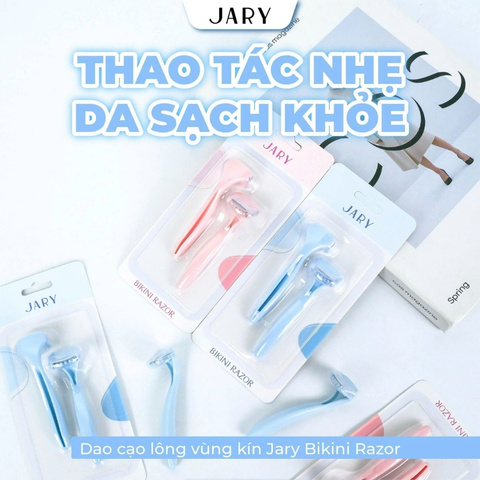 Set 2 Cái Dao Cạo Lông Vùng Kín Jary Bikini Razor