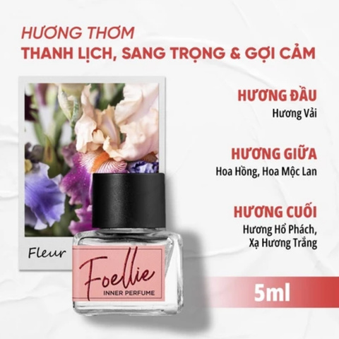 Nước Hoa Vùng Kín Foellie 5ml (Nhập Khẩu)