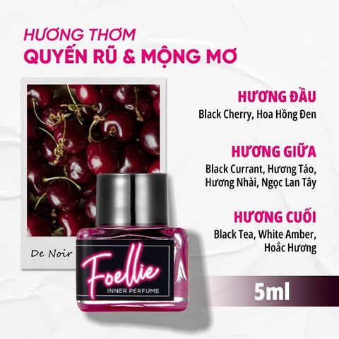 Nước Hoa Vùng Kín Foellie 5ml (Nhập Khẩu)
