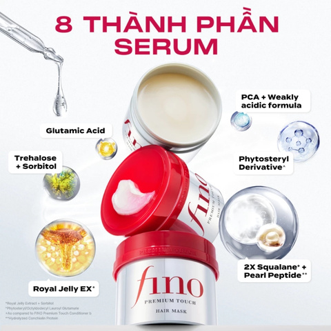 Kem Ủ Và Hấp Tóc Fino Shiseido 230g