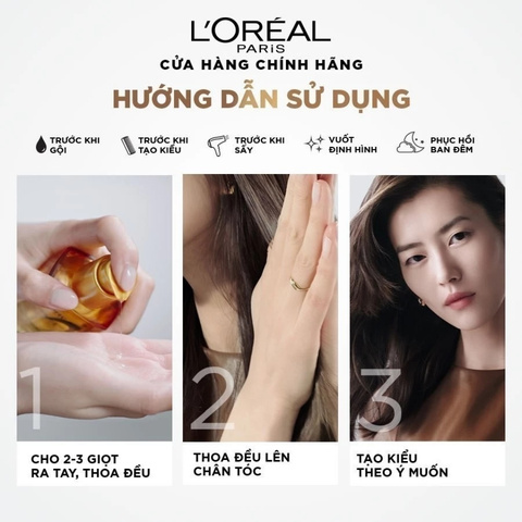 Dầu Dưỡng Tóc Tinh Dầu Hoa Tự Nhiên L'Oreal Elseve Extraodinary Oil