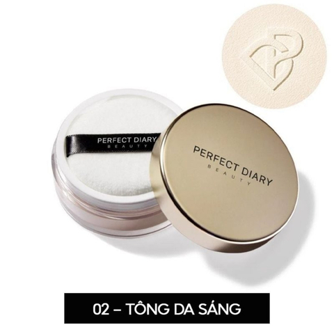 Phấn Phủ Dạng Bột Kiềm Dầu Perfect Diary Weightless Soft-Velvet Blurring Loose Powder 7g