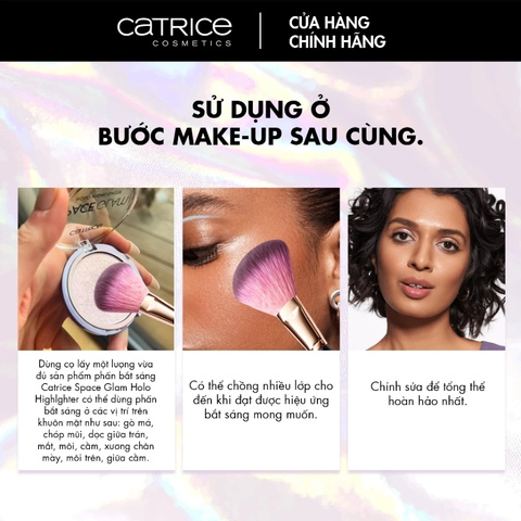 Phấn Bắt Sáng Catrice Highlighter Diamond Haze 6g - 010 Gimme Glitter