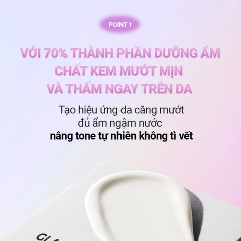 Kem Nâng Tone Làm Trắng Sáng Cấp Ẩm Cell Fusion C Glass Skin Tone Up Cream 50ml