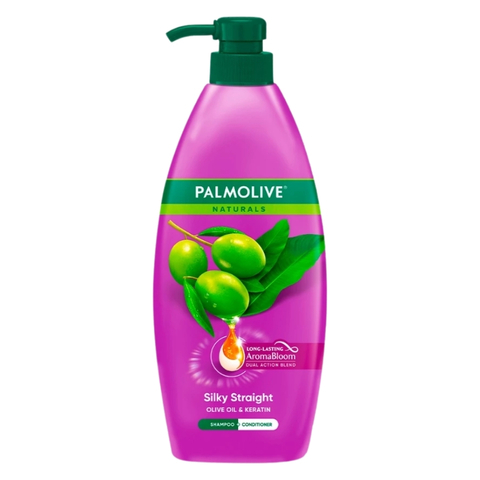 Dầu Gội Kèm Dầu Xả 2in1 Palmolive 600ml