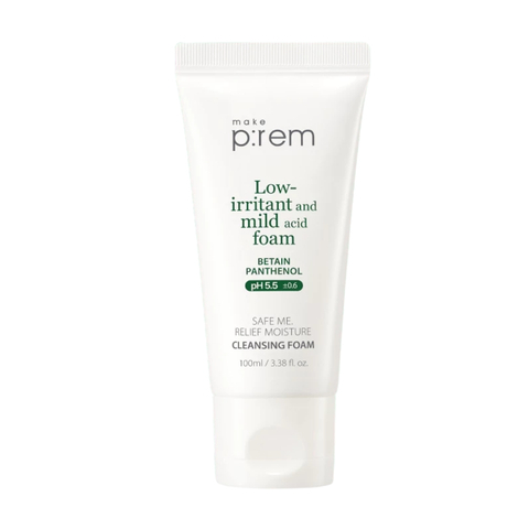 Sữa Rửa Mặt Make P:rem Safe Me Relief Moisture Cleansing Foam 100ml