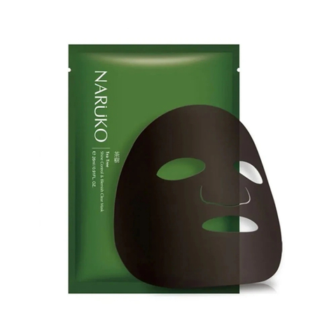 Mặt Nạ Giấy Naruko Tea Tree Shine Control Blemish Clear (Tràm Trà)