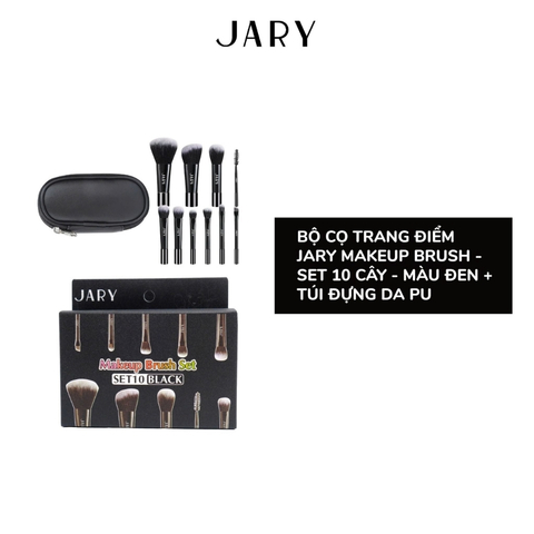 Bộ Cọ Jary Makeup Set 10 Cây