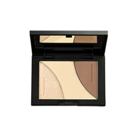 Bảng Phấn Tạo Khối 3 Màu Mooekiss Three-Color Contouring Palette 16.5g - 01