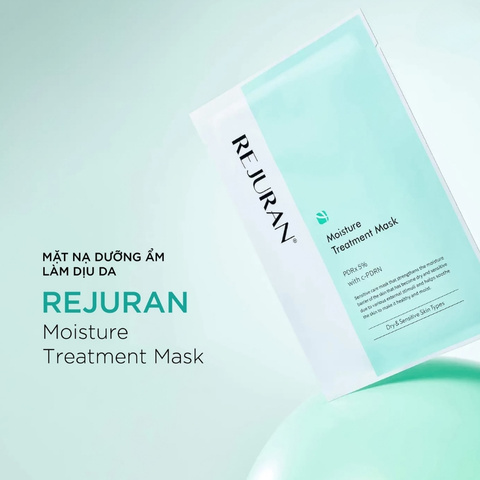 Mặt Nạ Dưỡng Ẩm Phục Hồi Cho Da Nhạy Cảm Rejujan Moisture Treatment Mask PDRx 5% 23ml