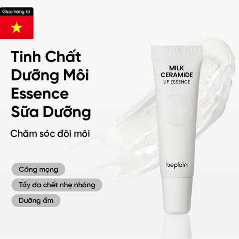 Tinh Chất Dưỡng Môi Beplain Milk Ceramide Lip Essence 10g