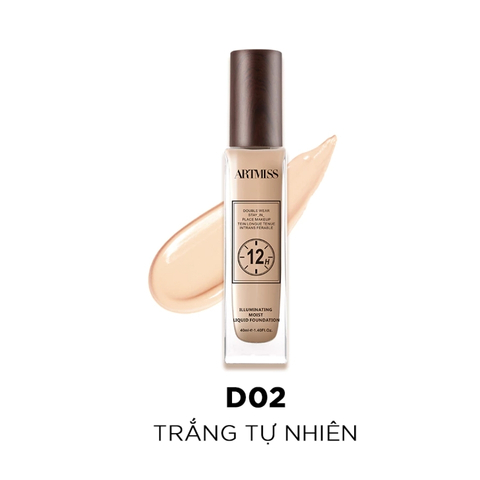 Kem Nền Artmiss 12h Illuminating Moist Liquid Foundation 40ml