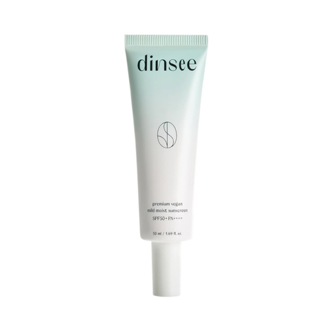 Kem Chống Nắng Vật Lý Thuần Chay Cho Da Nhạy Cảm Dinsee Premium Vegan Mild Moist Sunscreen SPF50+ 50ml