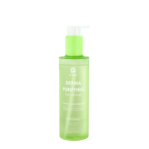 Gel Rửa Mặt Cho Da Dầu Mụn Actidem Derma Purifying Gel Cleanser 200ml (Mẫu Mới)