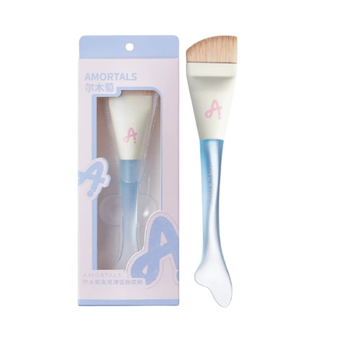 Cọ Tán Nền Tiên Cá Đầu Vát Che Phủ Tự Nhiên Amortals Fish Tail Slim Arc Foundation Brush