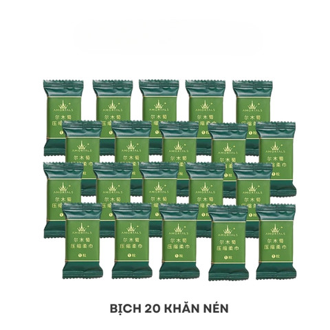 Khăn Nén Cao Cấp Amortals Compressed Towel Tablets