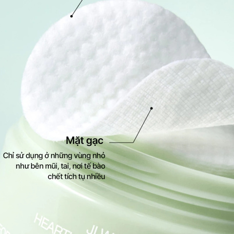 Pad Tẩy Tế Bào Chết Celimax Ji Woo Gae Heartleaf BHA Peeling Pad 125ml (60 Miếng)