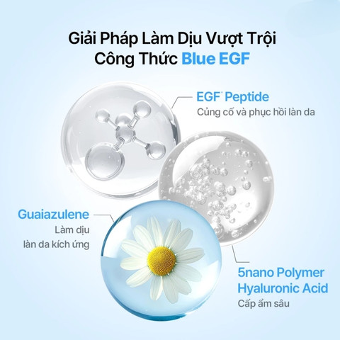 Tinh Chất Klairs EGF Blue AC Calming 50g