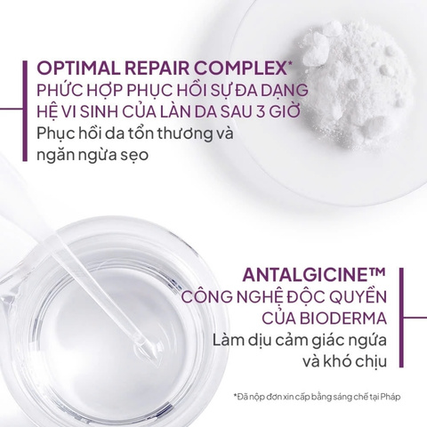 Kem Dưỡng Bioderma Làm Dịu, Hỗ Trợ Phục Hồi Da Cicabio Creme+ 40ml (Mẫu Mới)