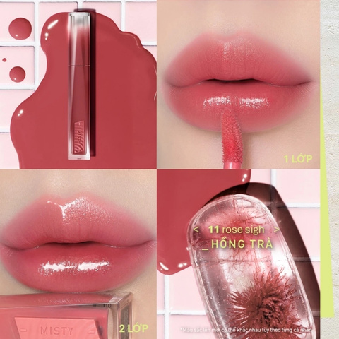 Son Kem Bóng 3CE Misty Lip Bare