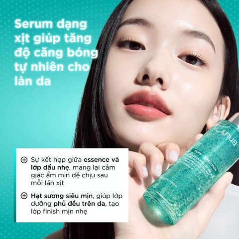 Xịt Khoáng Cấp Ẩm, Phục Hồi Da Anua PDRN Hyaluronic Acid Hydrating Capsule Mist 100ml
