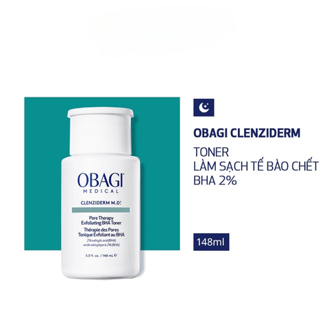 Dung Dịch Trị Mụn Tẩy Tế Bào Chết Obagi Clenziderm MD Pore Therapy Salicylic Acid 2% 148ml (Nhập Khẩu)