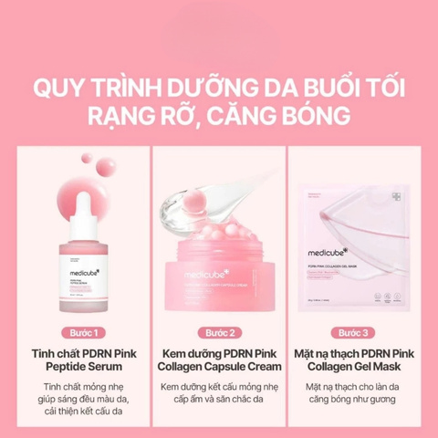 Tinh Chất Làm Sáng, Săn Chắc Da Medicube PDRN Pink Peptide 30ml