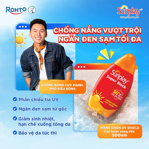 Sữa Chống Nắng Sunplay Bảo Vệ Vượt Trội Super Block SPF50