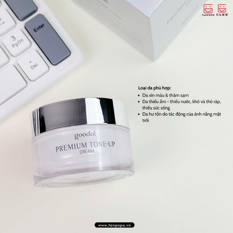 Kem Dưỡng Da Goodal Premium Snail Tone Up 30ml