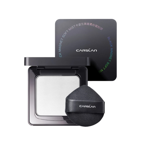 Phấn Phủ Nén Carslan 2.0 Black Magnet Soft Focus Powder 8g (Vỏ Đen) (Da Hỗn Hợp/ Da Khô)